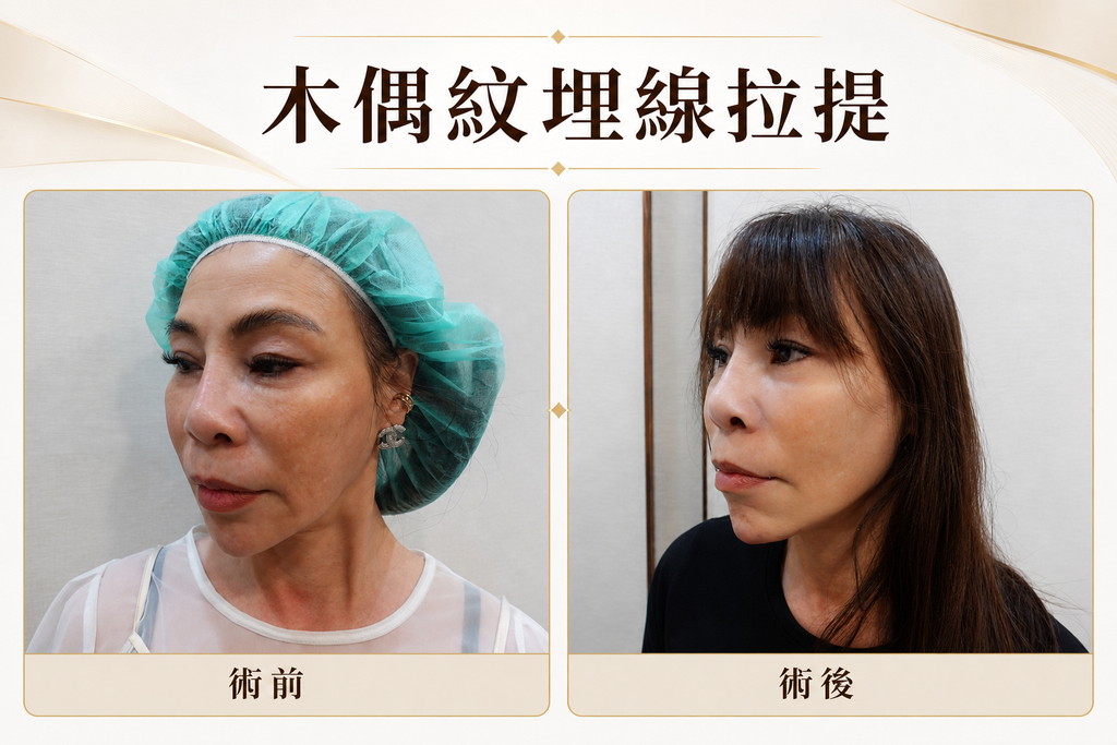 Difference between marionette lines and nasolabial folds