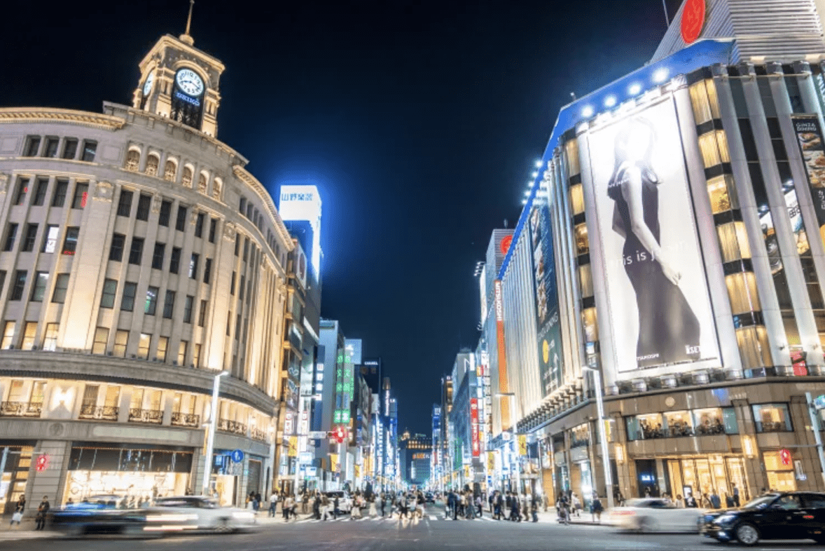 銀座與日本橋