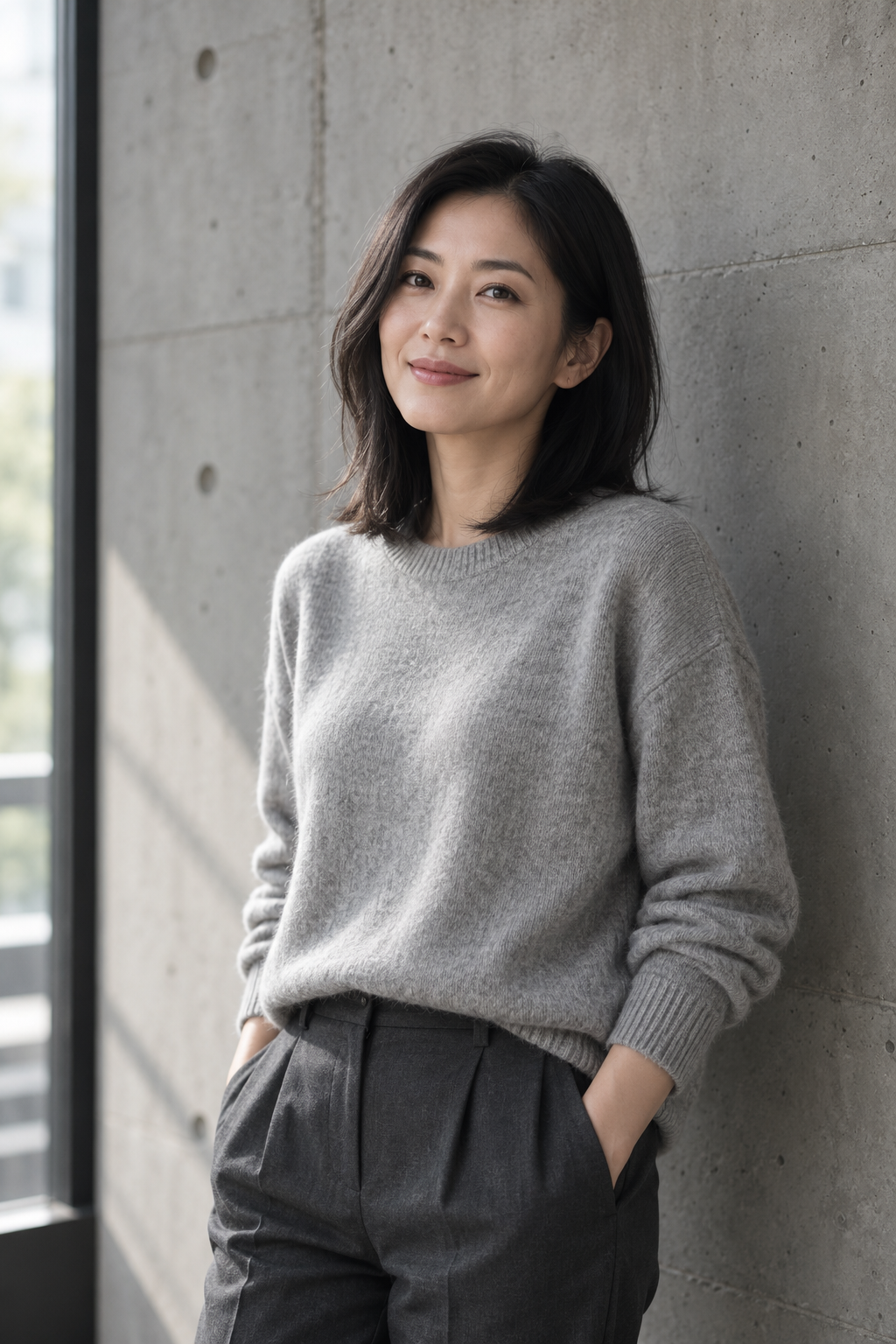 資深室內設計師張雅筑的半身肖像