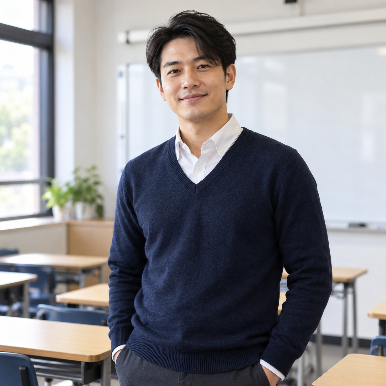 國中理化 黃冠霖老師 肖像