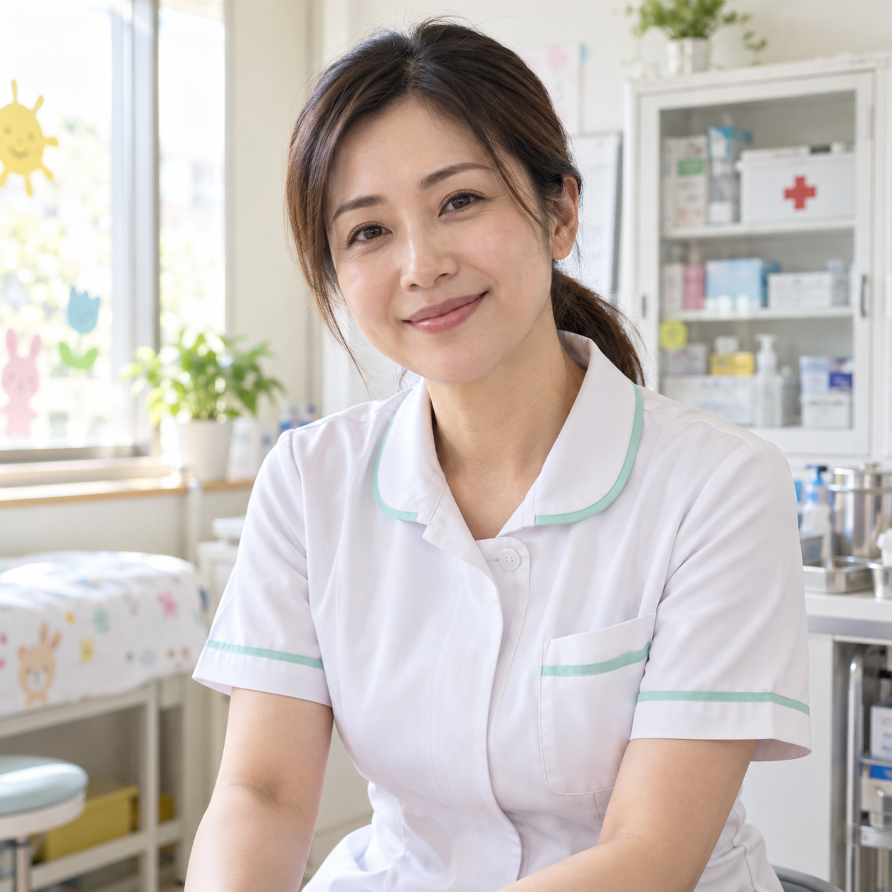 護理老師周怡君