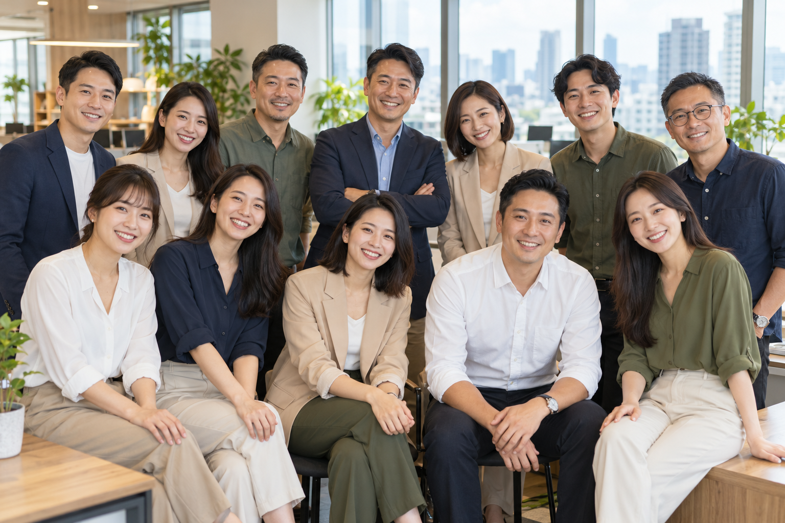 安家不動產團隊合照